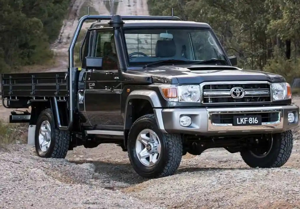 Toyota Landcruiser VDJ79 Single & Dual Cab 4.5L 1VD V8 Turbo Diesel Ute (with DPF) Oct 2016 on