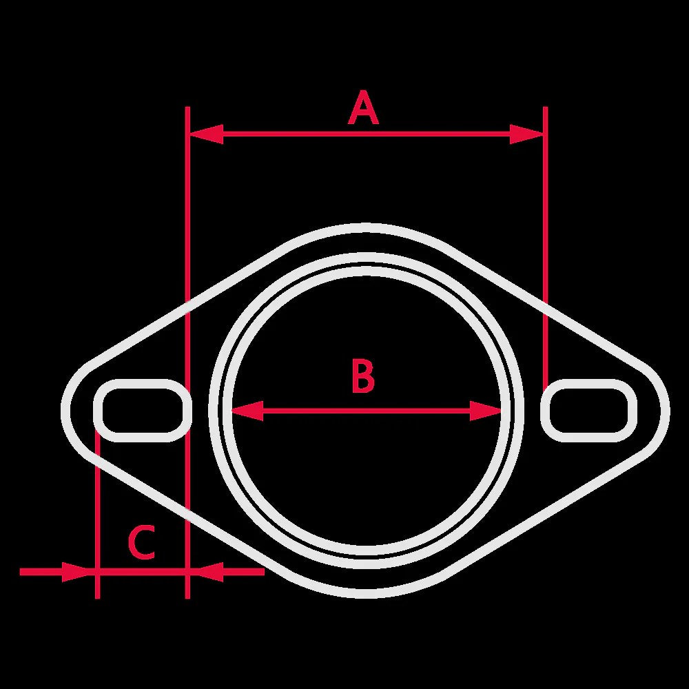 2-Bolt Exhaust Gasket 70mm (Order in)