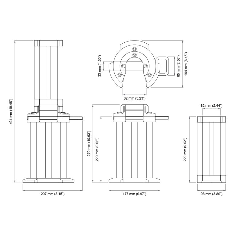 Nuke Air Jack 90 Competition Elephant Foot (Order in)