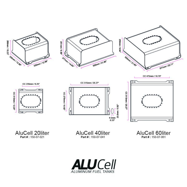 AluCell Fuel Cell 40 liter with the Nuke Performance CFC Unit