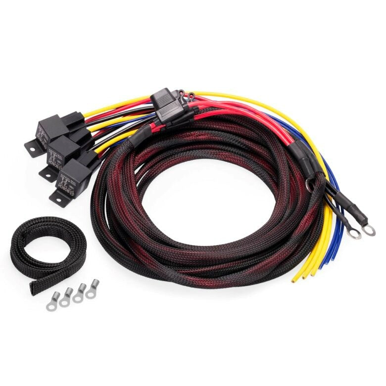 Nuke Wiring kit for triple fuel pumps, 30-Amp, battery connection (Order in)
