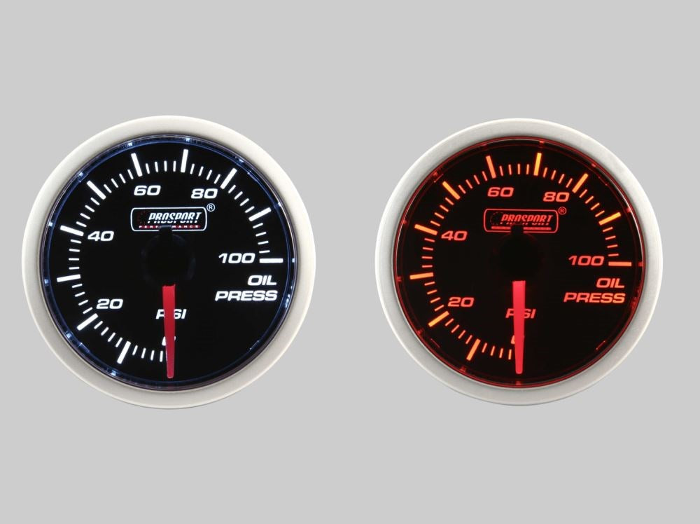 Prosport Oil Pressure Prosport Performance Series 52mm