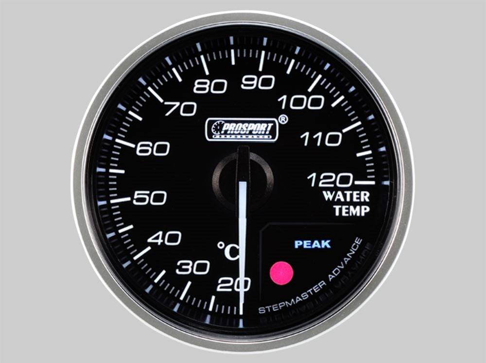 Prosport Water Temp Gauge 52mm Supreme Series