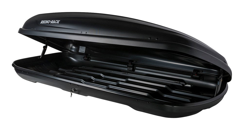 Rhino Rack MasterFit Roof Box 530L (Black)