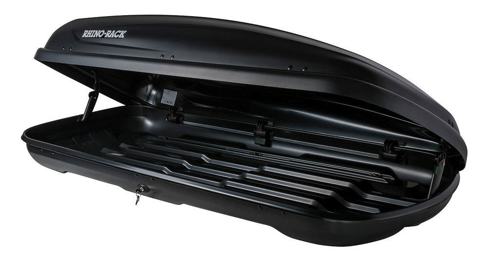 Rhino Rack MasterFit Roof Box 410L (Black)