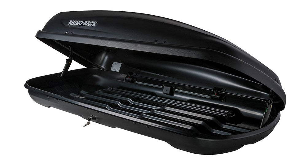 Rhino Rack MasterFit Roof Box 370L (Black)