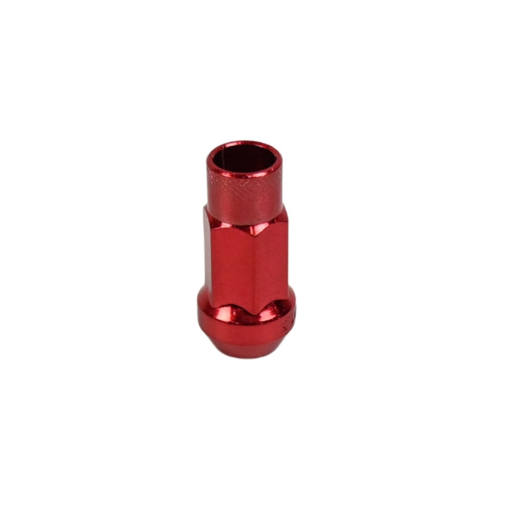 M12x1.5 Extend Rim Wheel Tuner Lug Nut - Red