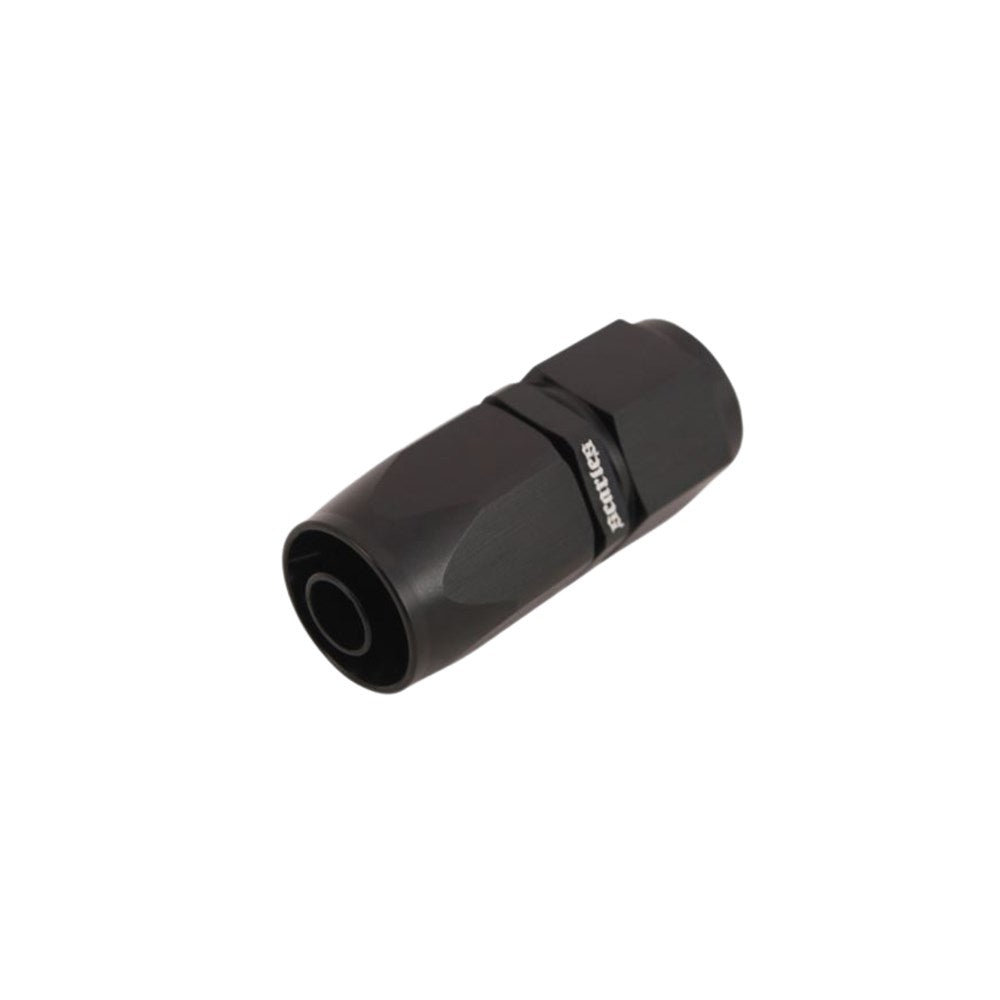 Swivel Hose End Straight AN4 Black