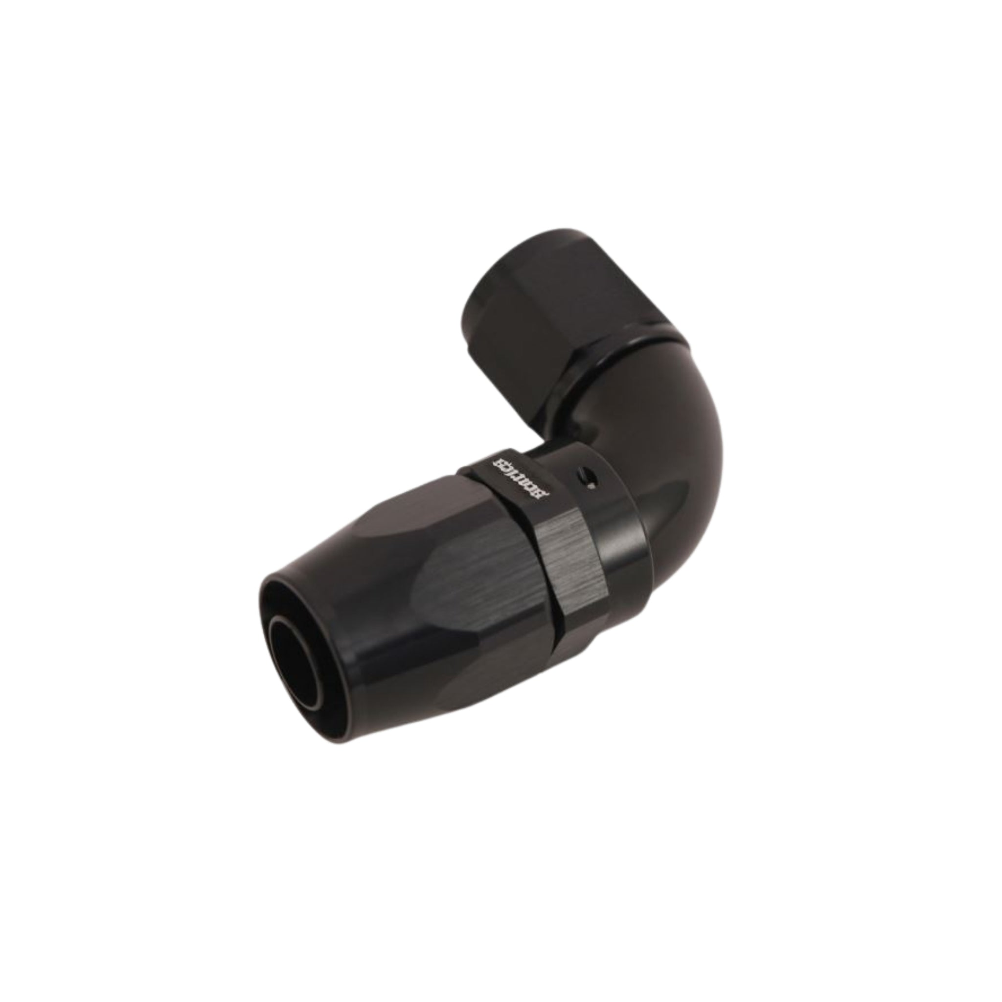 Hose Fitting AN10 Swivel End 90 Degree - Black