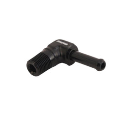 Hose Barb to NPT Fittings 90 Degree AN4 - 1/8''