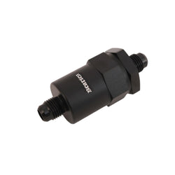 Hose Fitting AN6 Fuel Filter - Black