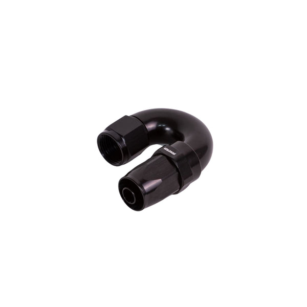 Hose Fitting AN10 Swivel End 180 Degree Black