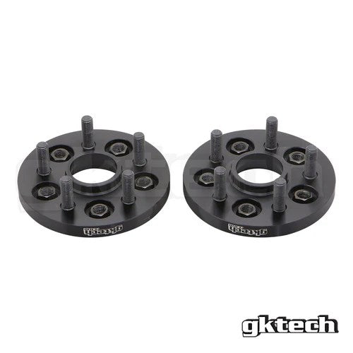 GKTECH Toyota 20mm 5x114.3 Hub Centric Wheel Spacers with standard studs (Order in)