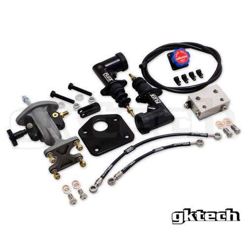GKTECH Z33 350Z BOLT ON DUAL INTERNAL BRAKE MASTER CYLINDER KIT (Order in)