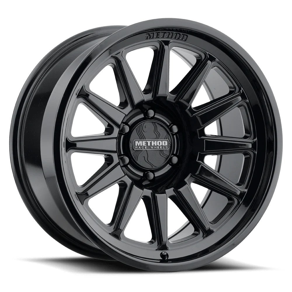 Method Race Wheels Style 323 | Gloss Black 17x8.5 0P | Scarles