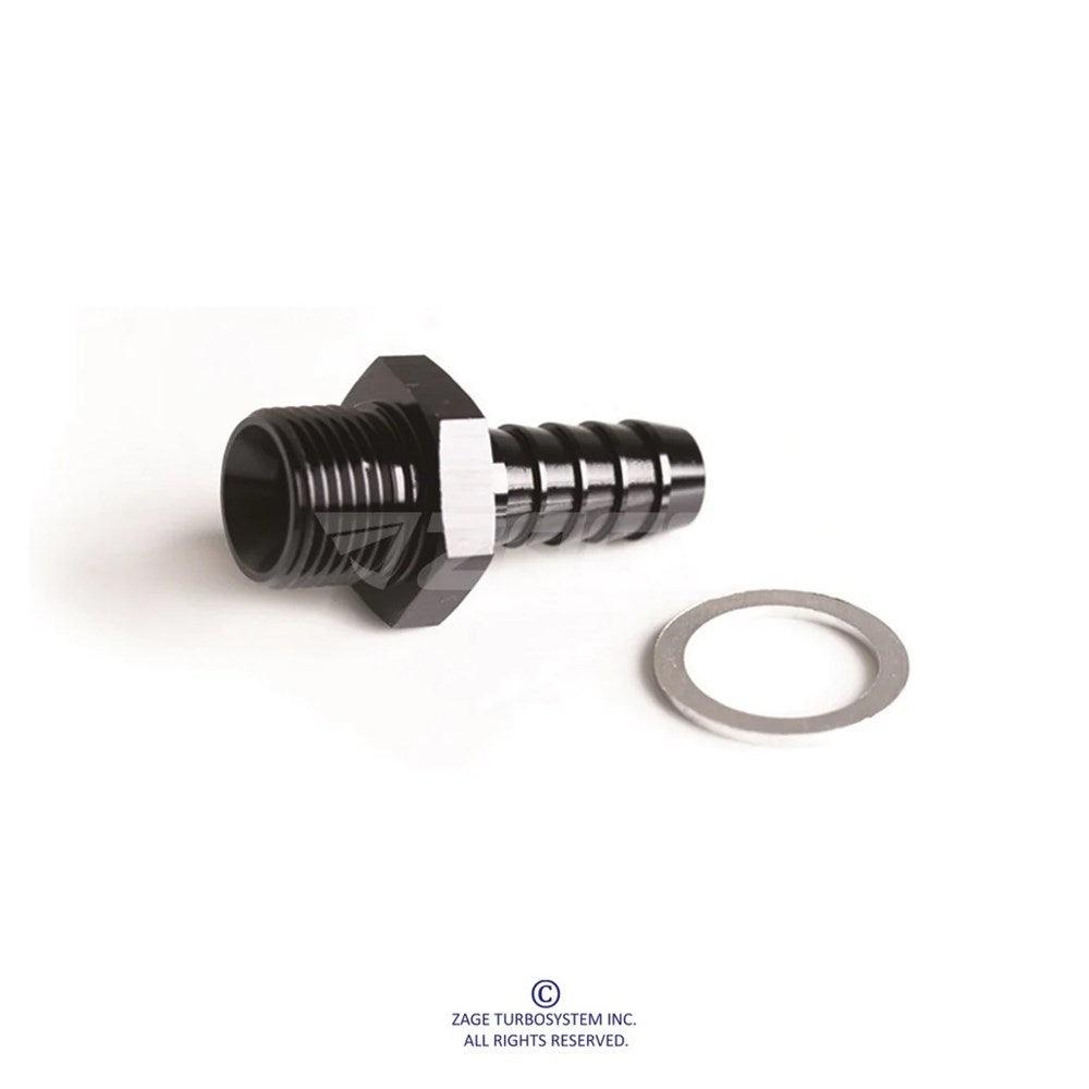 M18x1.5 to 19mm Barb Fitting (Order in)