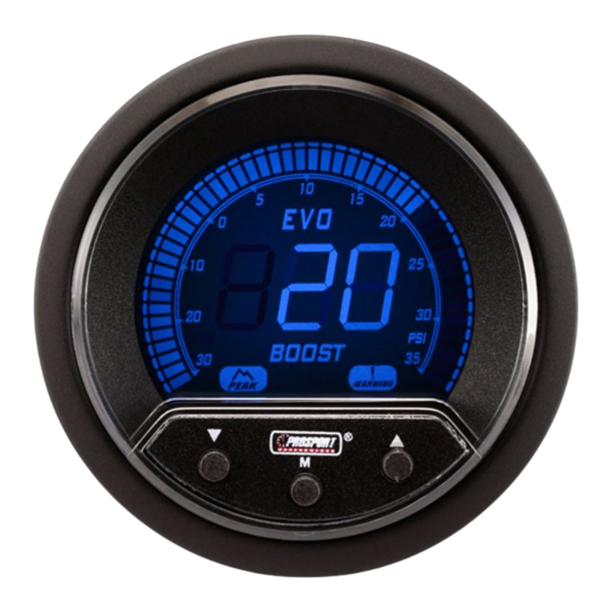 Prosport Boost Gauge Premium EVO SERIES 52mm