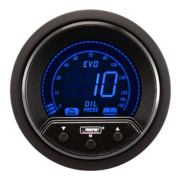 Prosport Oil Pressure Gauge Premium EVO SERIES