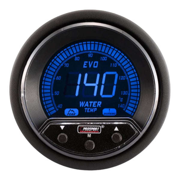 Prosport Water Temp Gauge Premium EVO SERIES