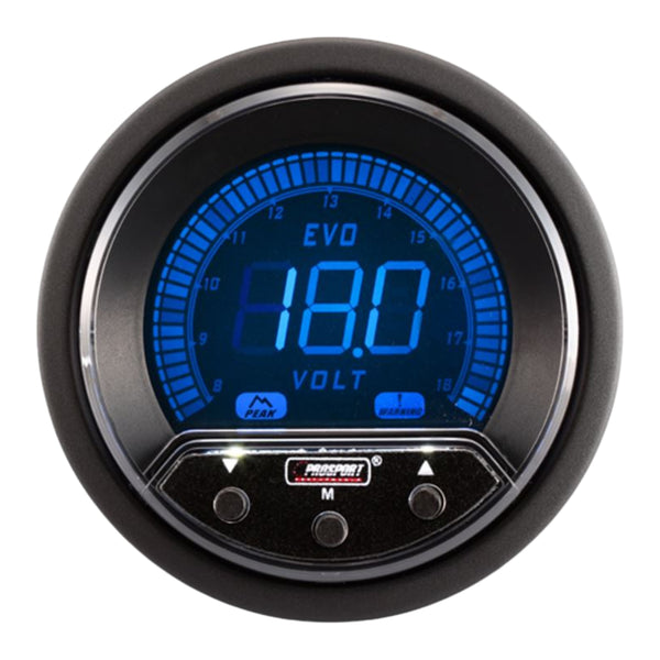 Prosport Voltage Gauge Premium EVO SERIES