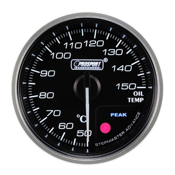 Prosport Oil Temp Gauge 60mm Supreme Series