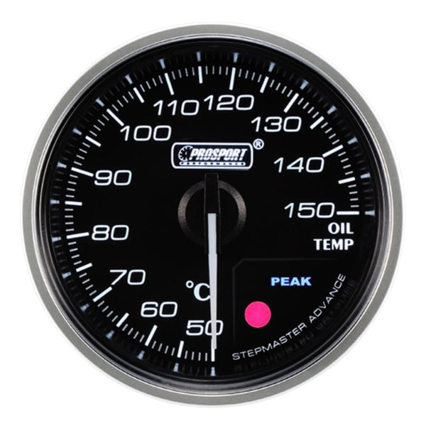 Prosport Oil Temp Gauge 52mm Supreme Series