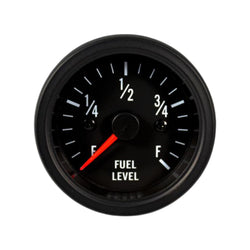 Prosport Fuel level Gauge 52mm Basic Black Series - DISCONTINUED