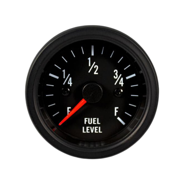 Prosport Fuel level Gauge 52mm Basic Black Series - DISCONTINUED