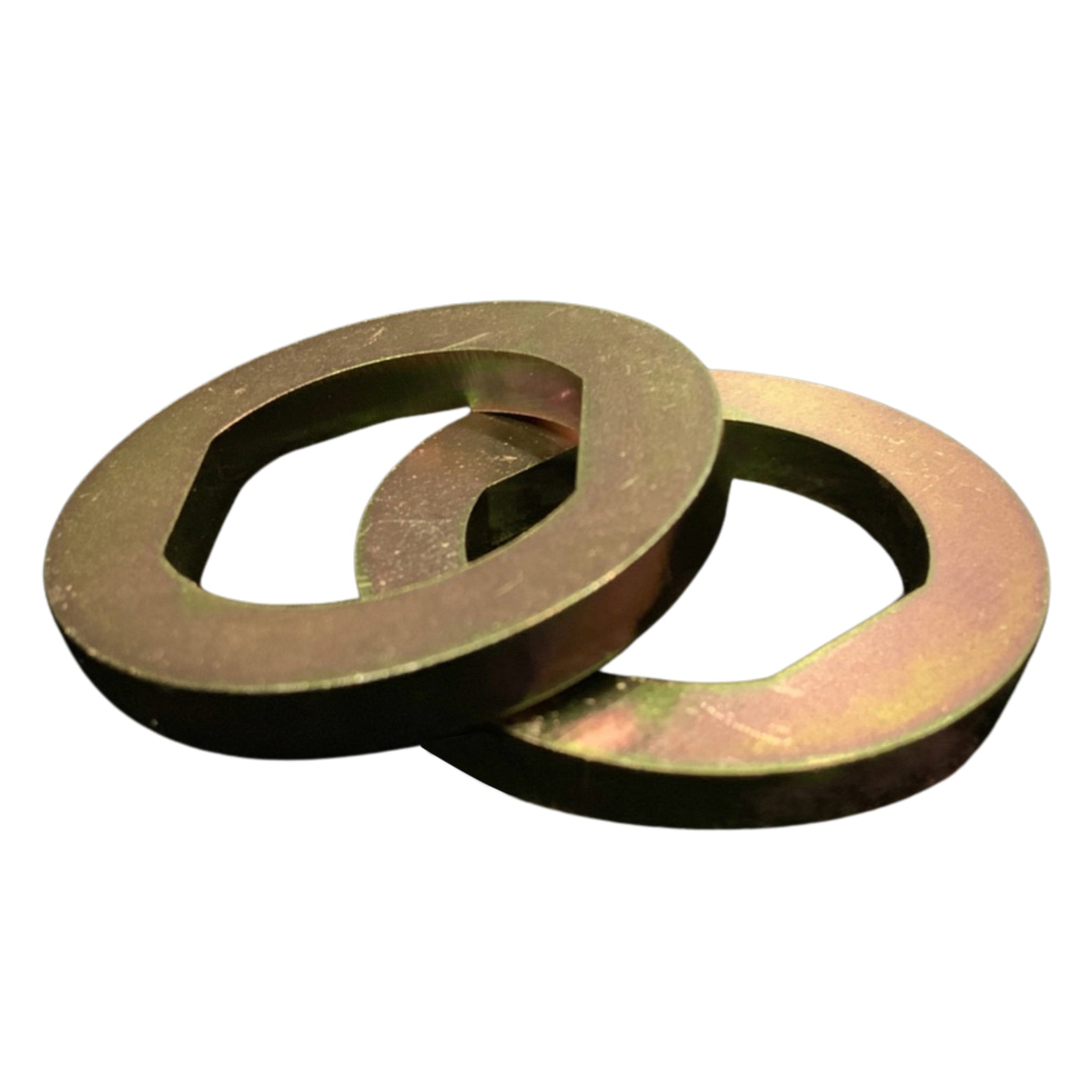 PSM Pair of S14 Front Wheel Hub Bearing Washers, GOLD