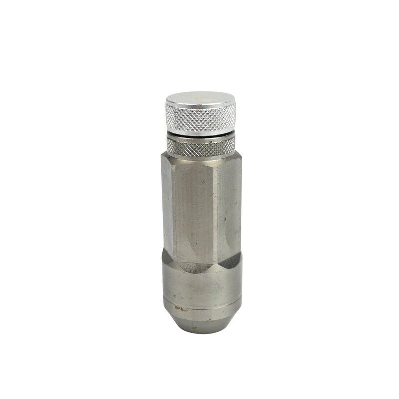 PSM Lug Nut Cap SILVER Anodized