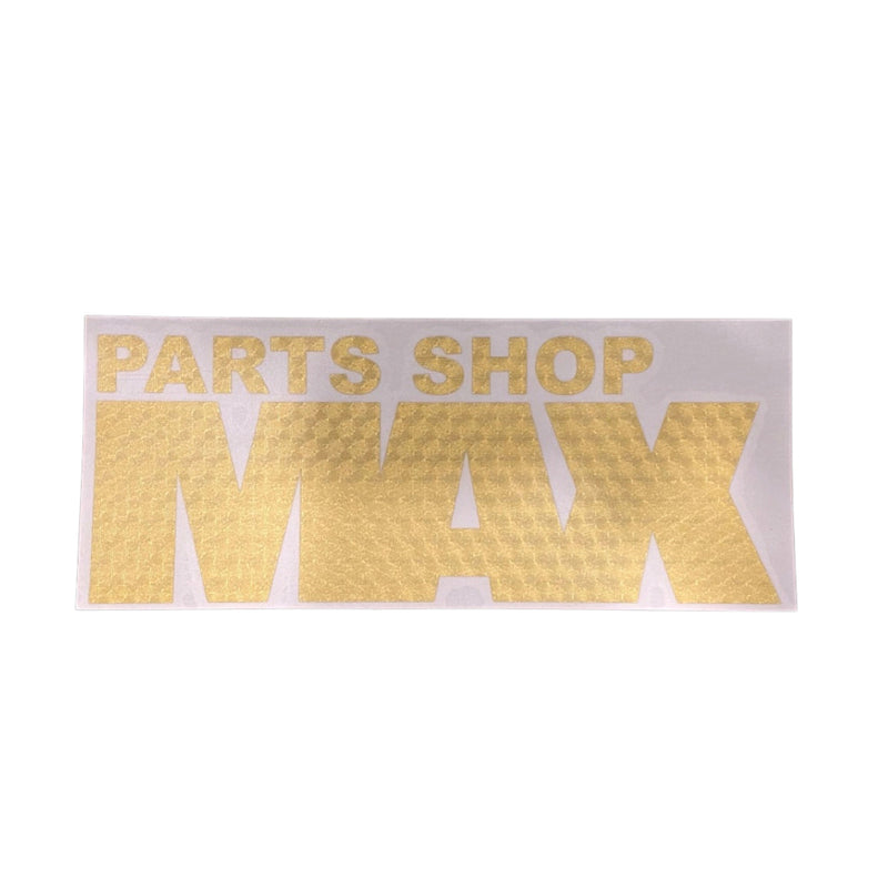 PSM MAX Logo Sticker 8" GOLD