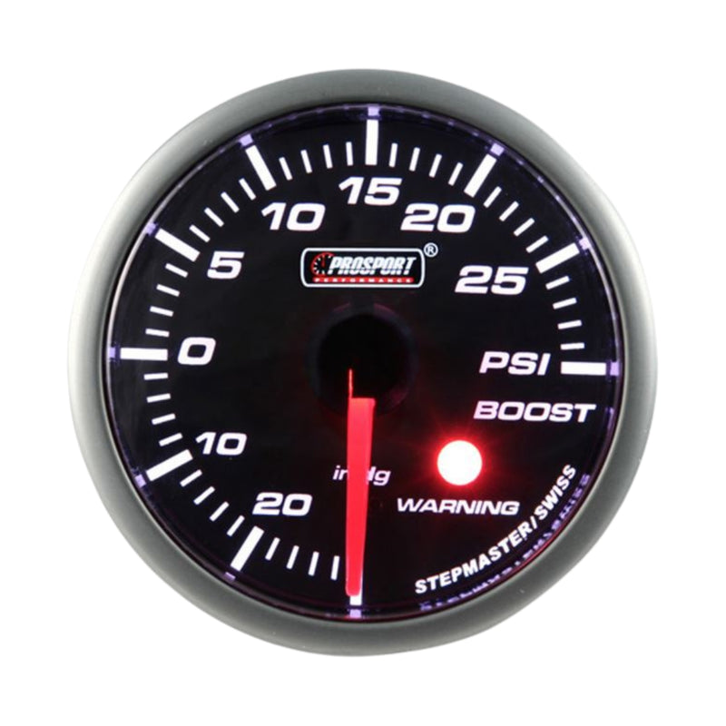 Prosport Boost Gauge STEPPER SERIES