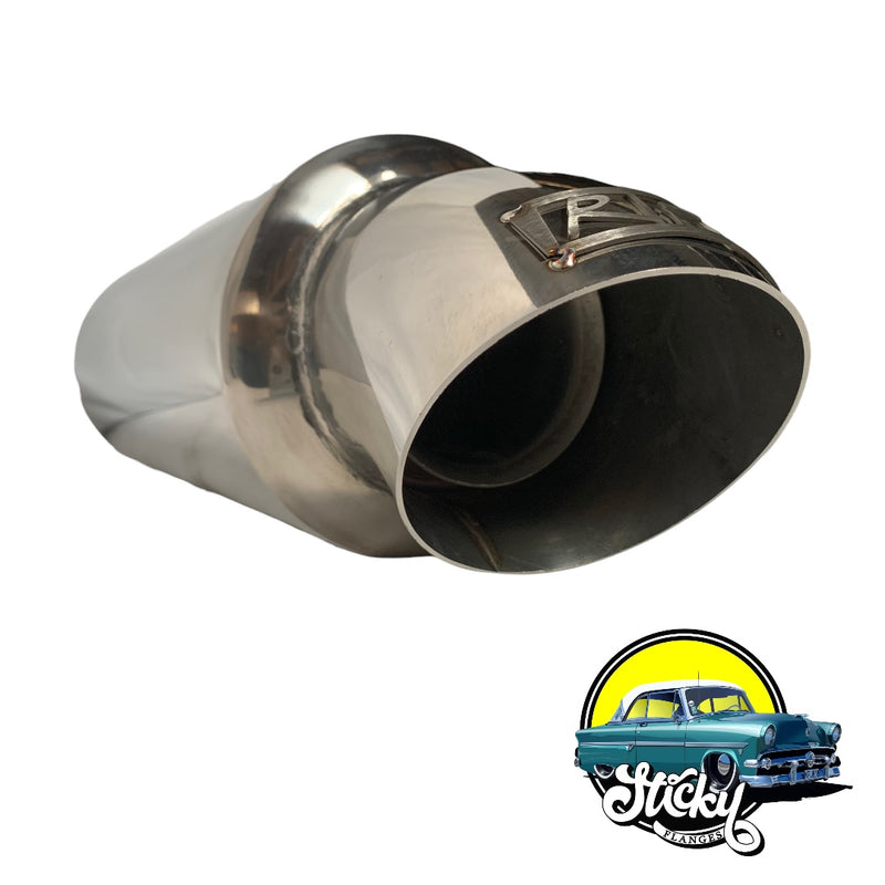 Big Bore Tip Stainless Steel 2.5" (63mm) RPS Dumpy Tip