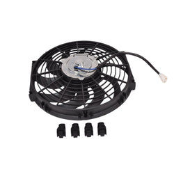 Radiator Fan 12" Curved & Mounting Kit