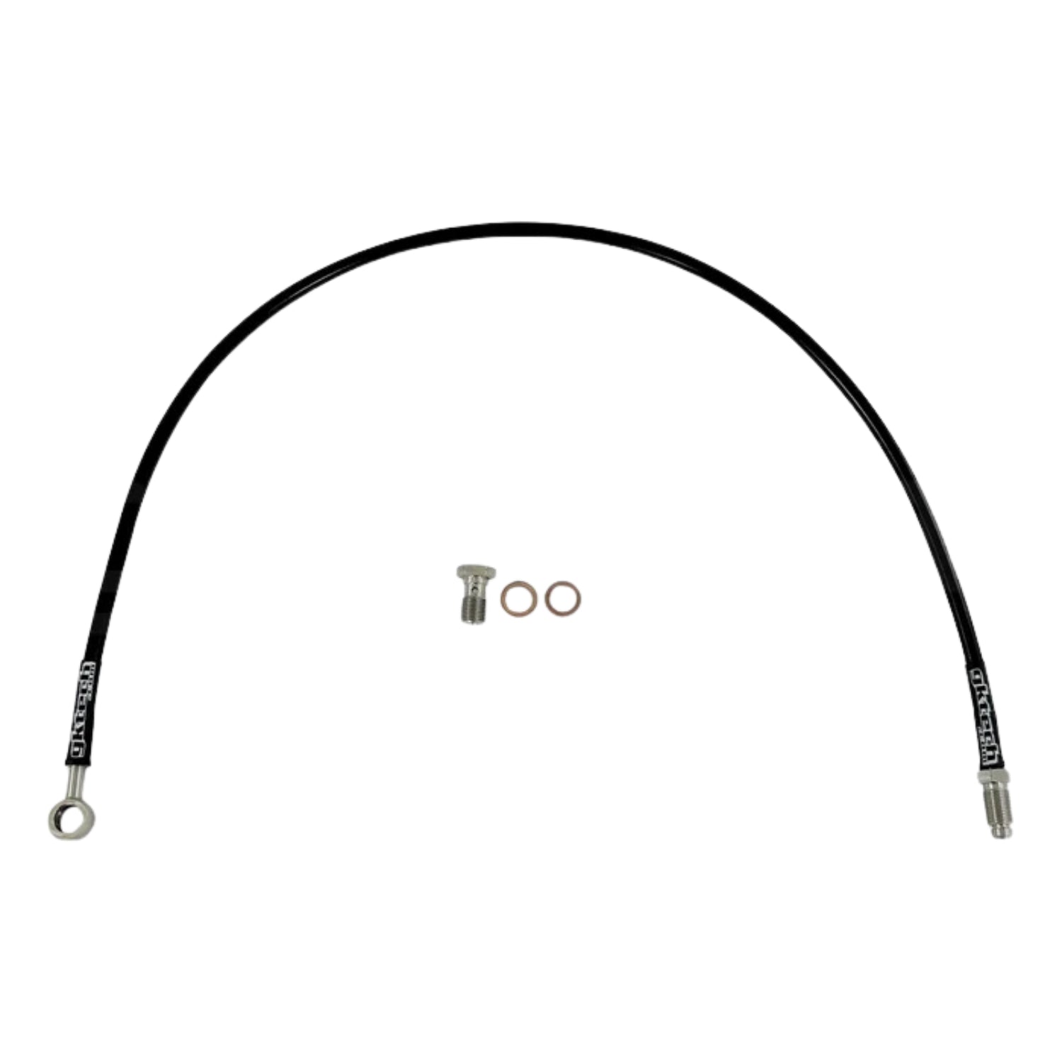 GKTECH S13/S14/S15 BRAIDED CLUTCH LINE - DAMPER DELETE