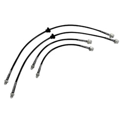 GKTECH S14/S15 TO Z32/SKYLINE CONVERSION BRAIDED BRAKE LINES (FRONT & REAR SET) (Order in)