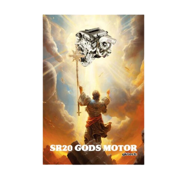 GKTECH SR20 GODS MOTOR GARAGE BANNER (Order in)