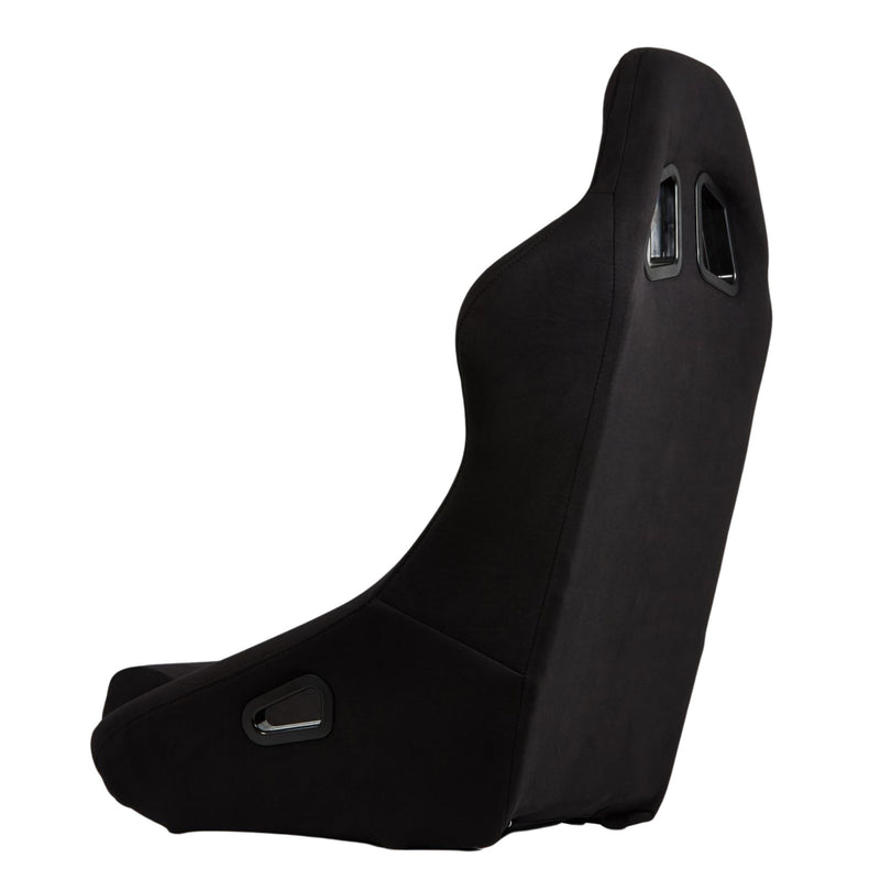 Bucket Seat - Black Suede Entry