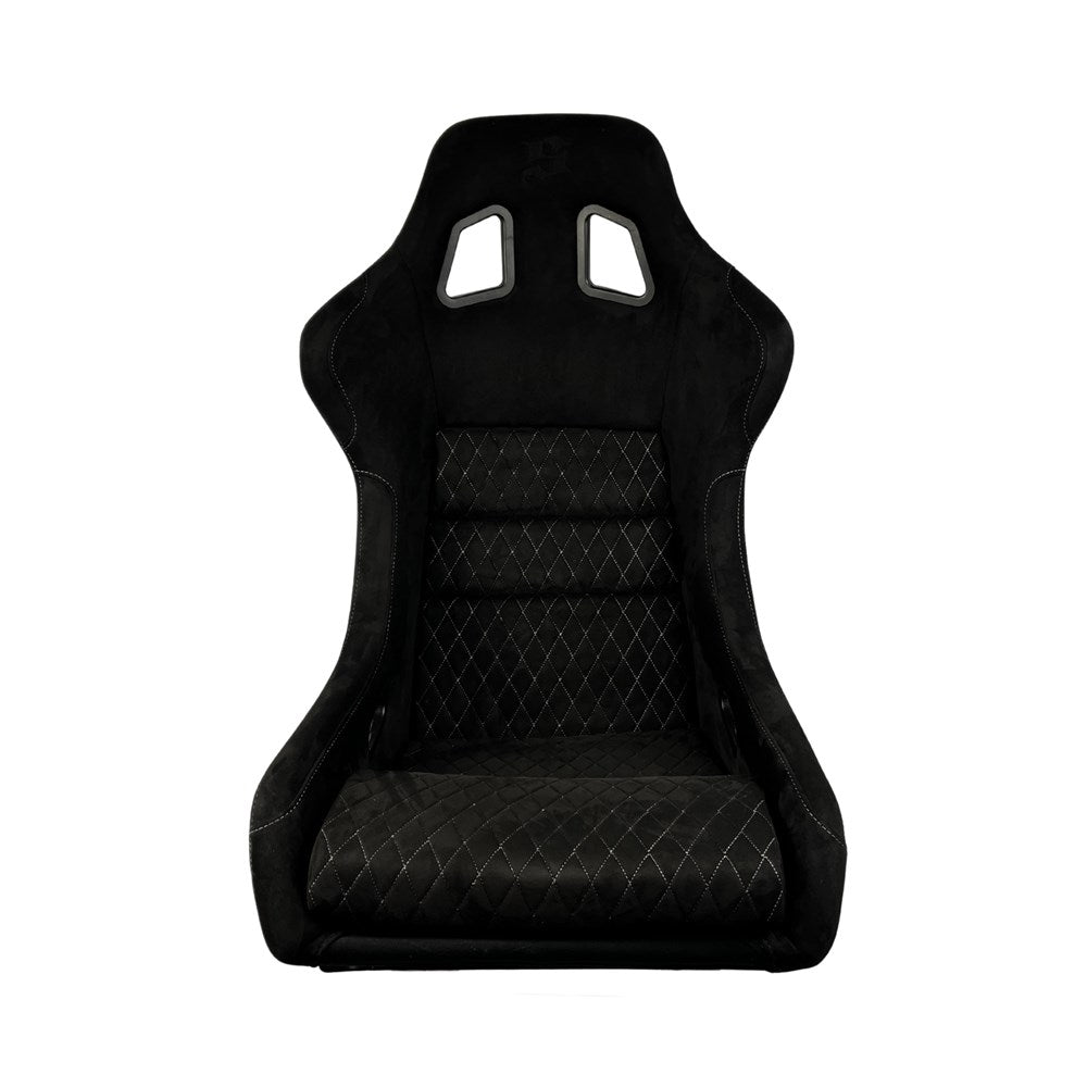 Bucket Seat - Black Checker Fabric (Large)