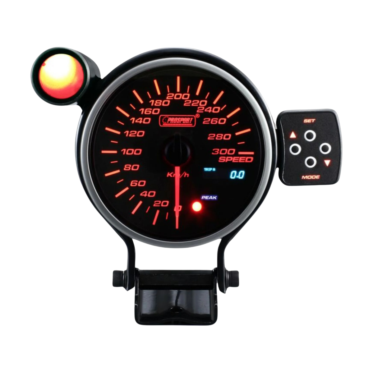 Prosport Speedo Gauge 95mm STEPPER SERIES