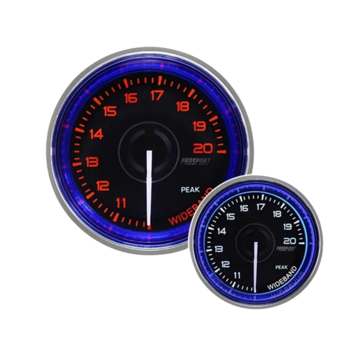 Prosport Wideband Air Fuel Ratio kit 52mm Crystal Blue Series