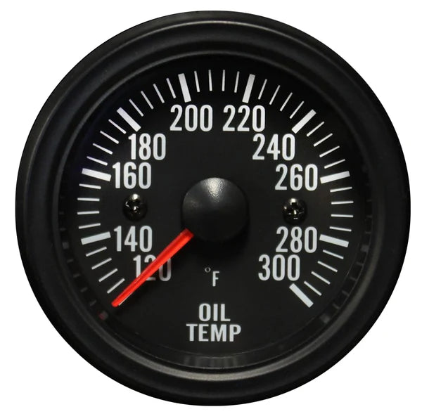 Prosport Oil Temperature Gauge 52mm Basic Black Series