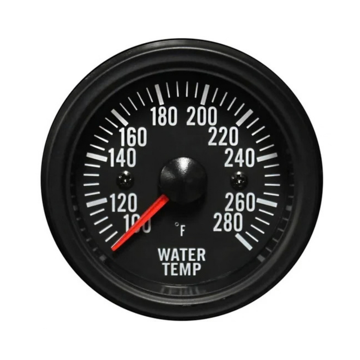 Prosport Water Temperature Gauge 52mm Basic Black Series