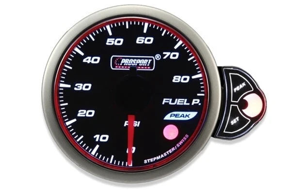 Prosport Fuel Pressure Gauge 52mm Halo Series