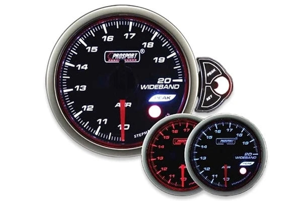 Prosport Wideband Air fuel ratio Gauge 52mm Halo Series