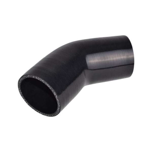 Silicone Hose 45 STRAIGHT 2.5" - Black *SCARLES*