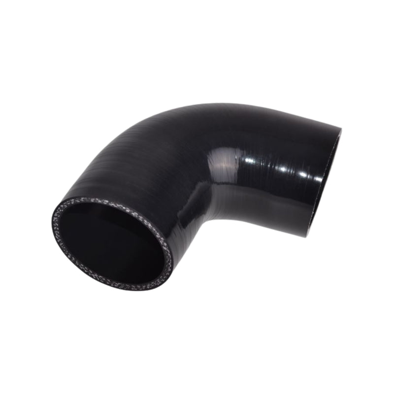 Silicone Hose  3.5" 90 degree black