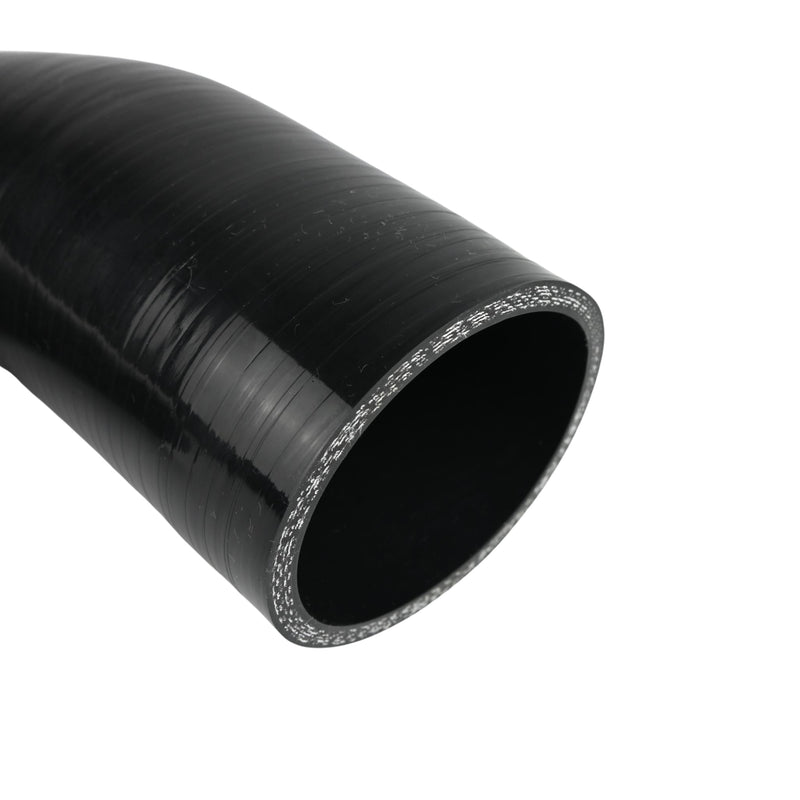 Silicone Hose  4.0"-3.0" 90 degree reducer black *SCARLES*