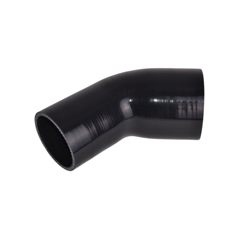 Silicone Hose 4.0"-3.25" 45 degree reducer black *SCARLES*