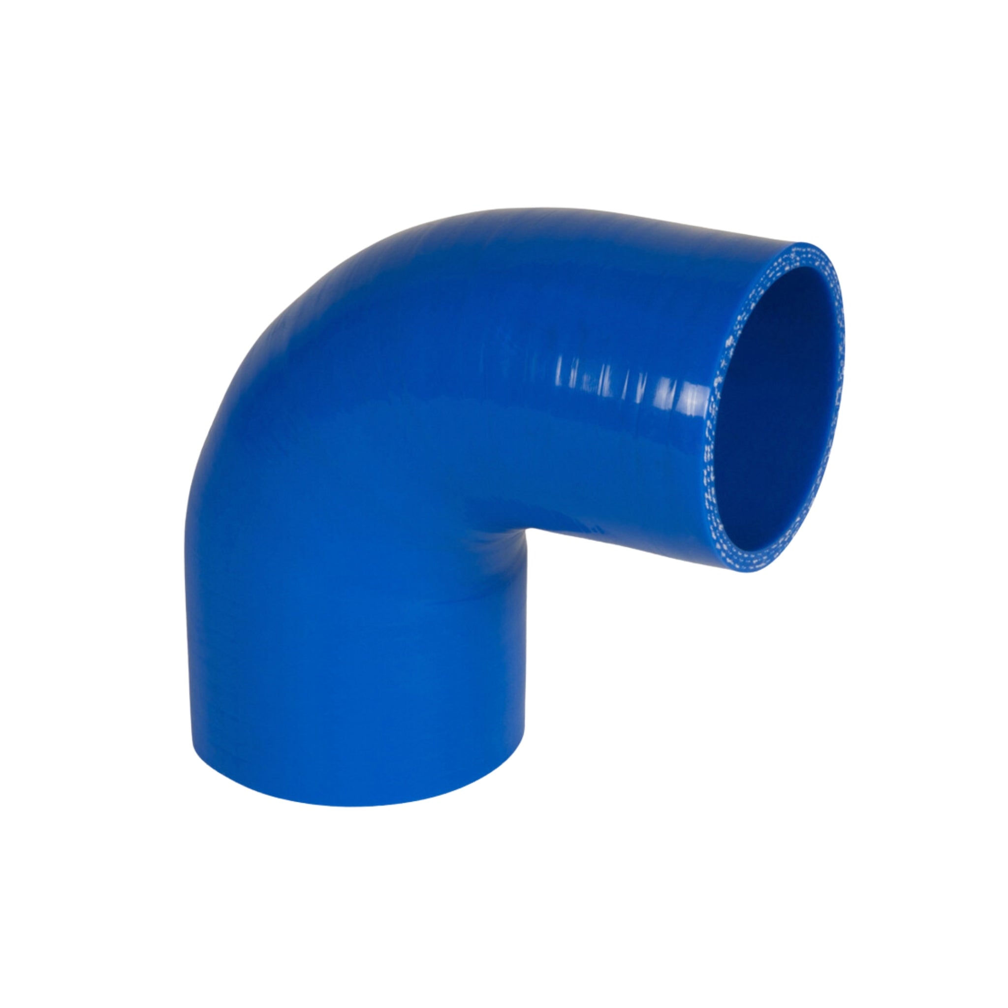 Silicone Hose 2.5"-4" 90 Degree Reducer - Blue *SCARLES*